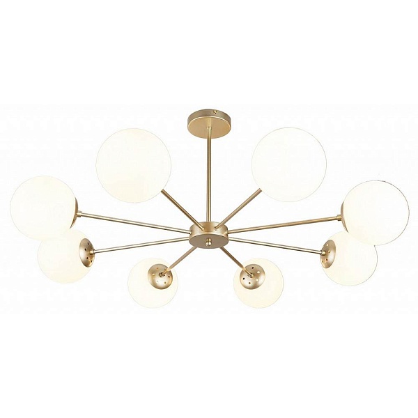Люстра потолочная ESCADA ETHEREAL 2110/8P Gold