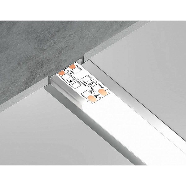 Профиль для ленты LED врезной AMBRELLA LIGHT GP GP1100AL