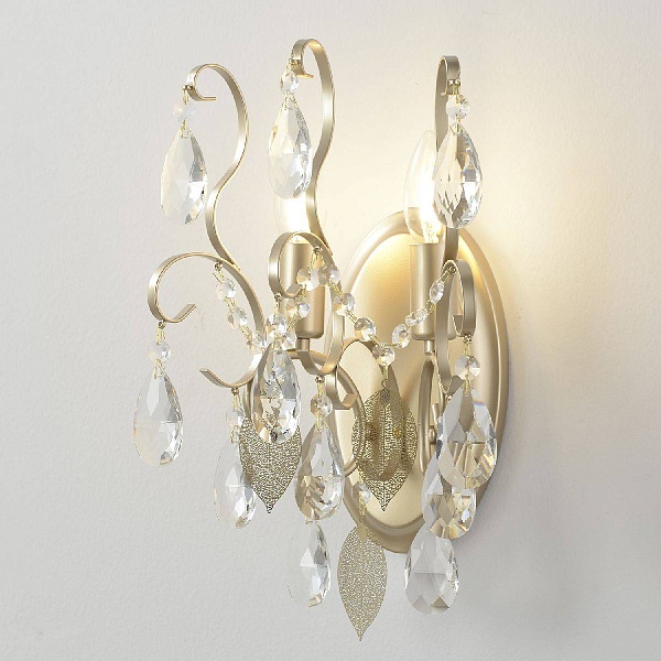 Бра CRYSTAL LUX ESMIRALDA ESMIRALDA AP2 GOLD