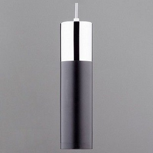 Подвес EUROSVET DOUBLE TOPPER 50135/1 LED хром/черный 12W