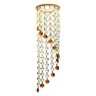 Светильник встраиваемый AMBRELLA LIGHT CRYSTAL K3440 CL/BR/G