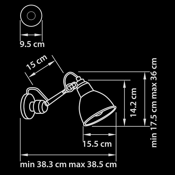Бра LIGHTSTAR LOFT 765604