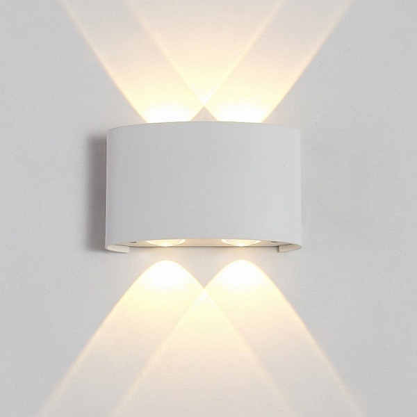 Светильник уличный настенный CRYSTAL LUX CLT 023W2 WH