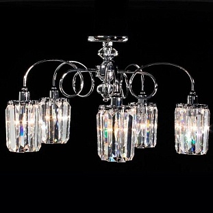 Люстра потолочная CITILUX СИНДИ ХРОМ CL330151