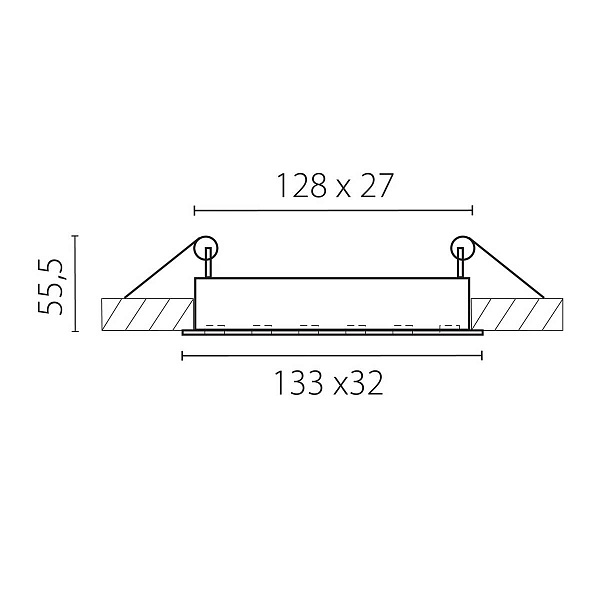 Светильник встраиваемый LIGHTSTAR GUARDA 80246