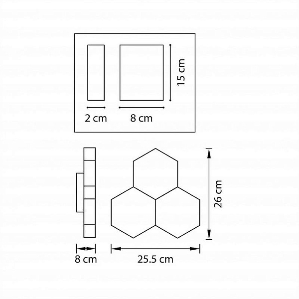 Бра LIGHTSTAR FAVO LED 750631