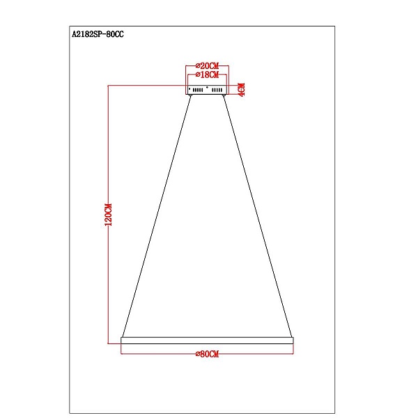 Подвес ARTE LAMP ORIONE A2182SP-80CC