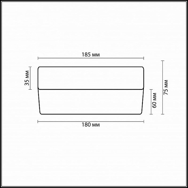 Светильник настенно-потолочный ODEON LIGHT Presto 2405/1C