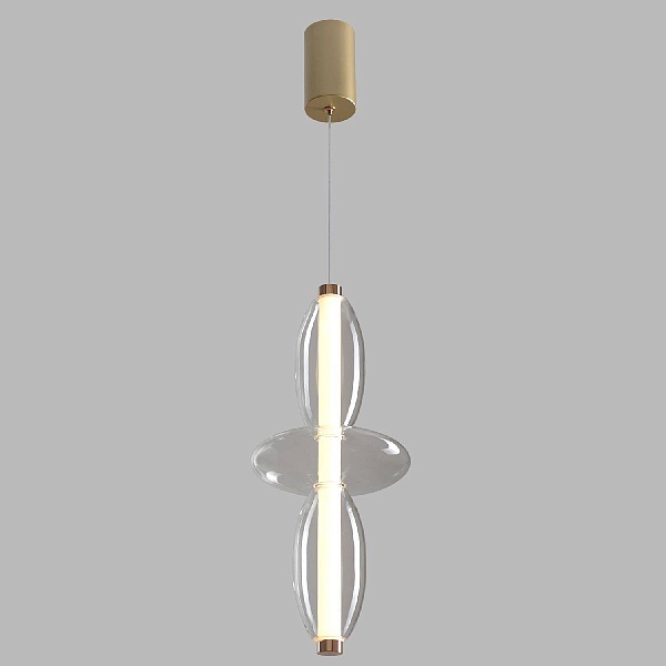 Подвес CRYSTAL LUX QUASAR QUASAR SP14W LED TRANSPARENT