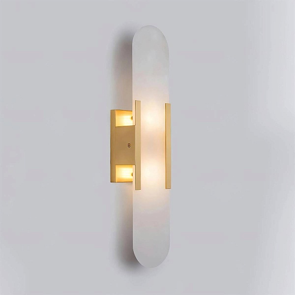 Бра DELIGHT COLLECTION WALL LAMP F037/L gold/white
