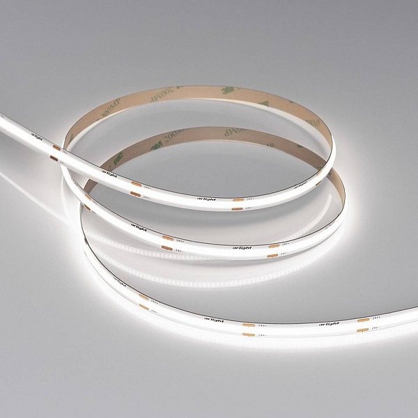 Лента LED COB-X480 8 W/m 24V IP20 COB/480 6000K 8mm (5м) 39057 ARLIGHT