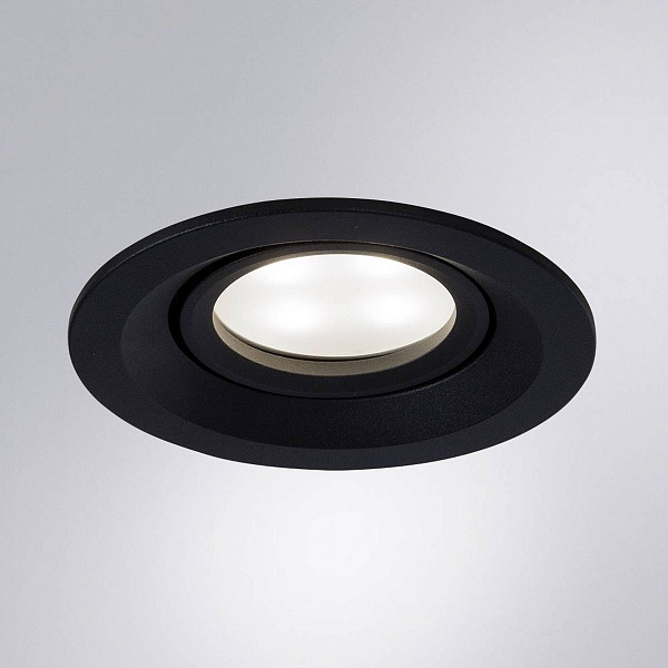 Светильник встраиваемый ARTE LAMP MIRA A2862PL-1BK