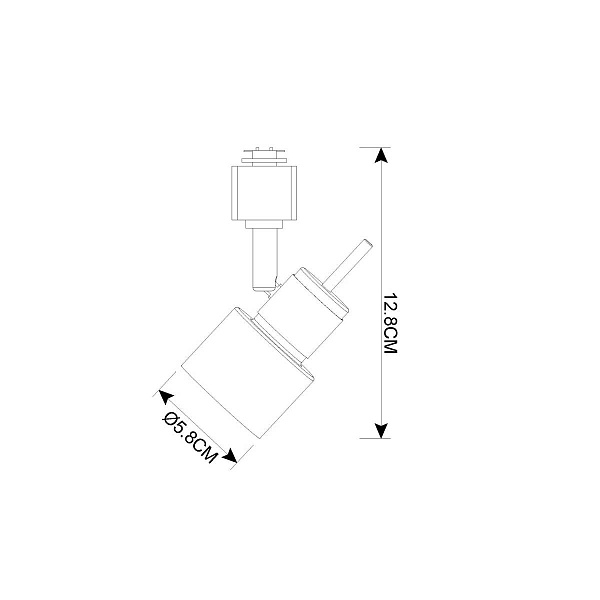 Трековый светильник ARTE LAMP ALMACH A1906PL-1WH
