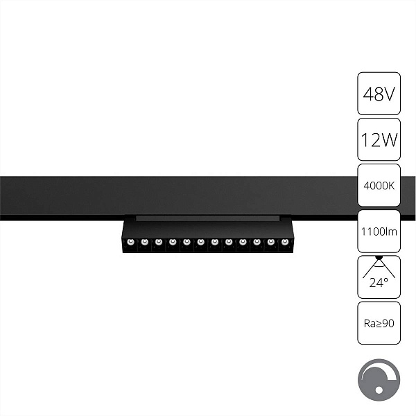 Трековый светильник ARTE LAMP LINEA A4686PL-1BK