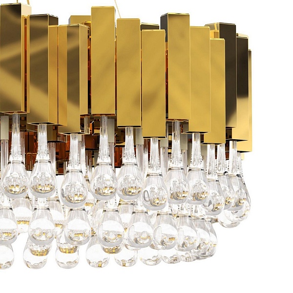 Люстра подвесная DELIGHT COLLECTION TRUMP KM0988P-16 gold