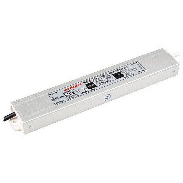Блок питания ARLIGHT ARPV 24V 60W IP66 22193
