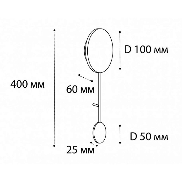 Бра ITALLINE IT03 IT03-1434 black