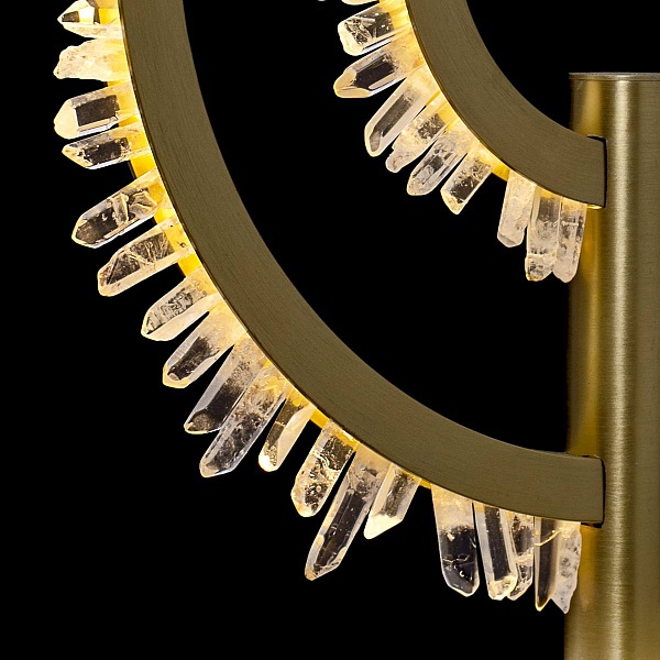 Настольная лампа DELIGHT COLLECTION QUARTZ HALO MT20020154-2A satin gold