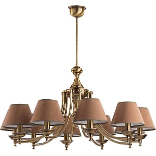 Люстра подвесная KUTEK SAN MARINO LAMPSHADE SAN-ZW-10(P/A)CR