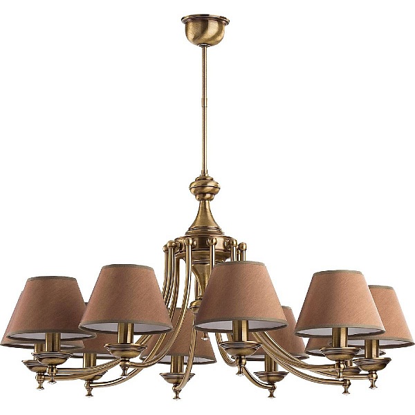 Люстра подвесная KUTEK SAN MARINO LAMPSHADE SAN-ZW-10(P/A)CR
