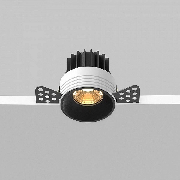 Светильник встраиваемый MAYTONI ROUND DL058-7W2.7K-TRS-B