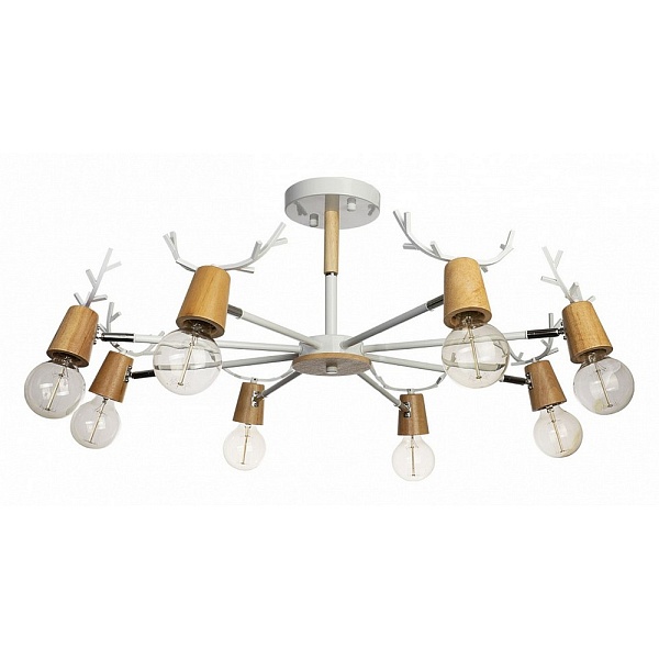 Люстра потолочная LOFT IT SVEN 10024/8 White