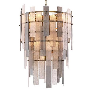 Люстра подвесная DELIGHT COLLECTION GREYSON KG1581P-10 brass