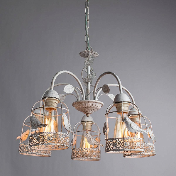 Люстра подвесная ARTE LAMP Cincia A5090LM-5WG