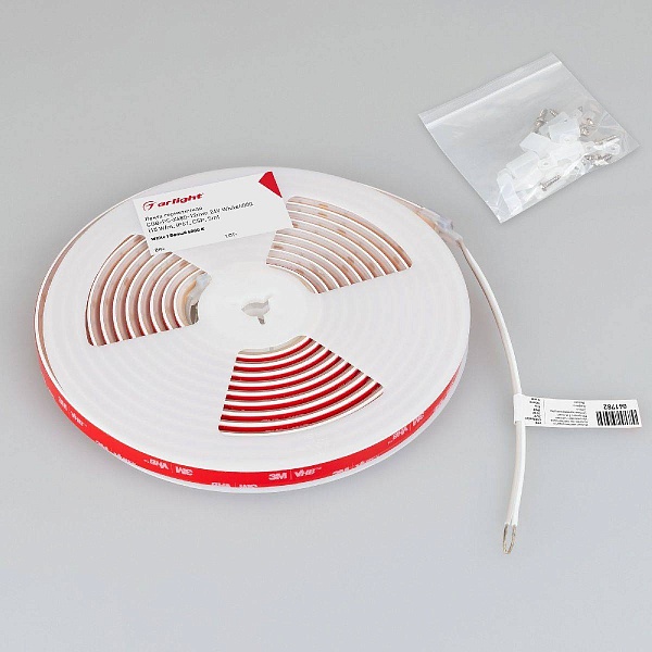 Лента LED COB-PS-X480 15 W/m 24V IP67 COB/480 6000K 12mm (5м) 041782(1) ARLIGHT
