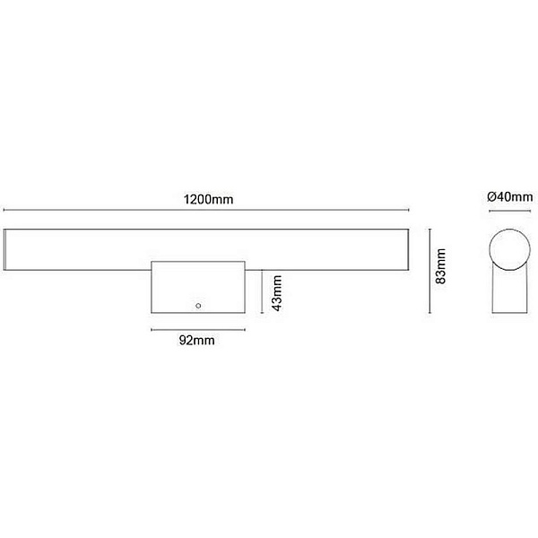 Подсветка для зеркал ST LUCE CURRA SL1599.171.01
