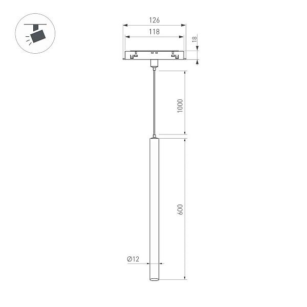 Трековый светильник ARLIGHT MAG-ORIENT 44502