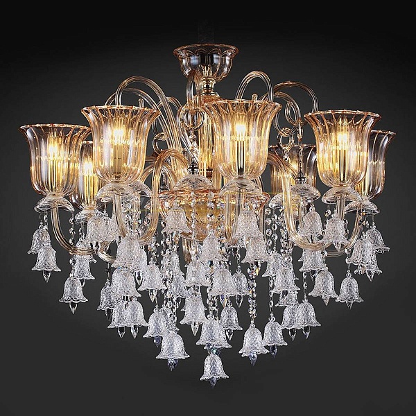 Люстра подвесная DELIGHT COLLECTION MOOLLONA MD1102709-8B gold