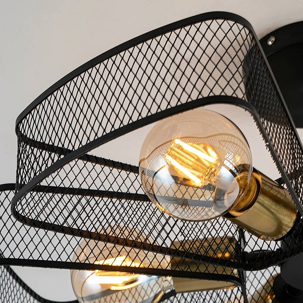 Люстра потолочная ARTE LAMP MAASYM A7044PL-6BK