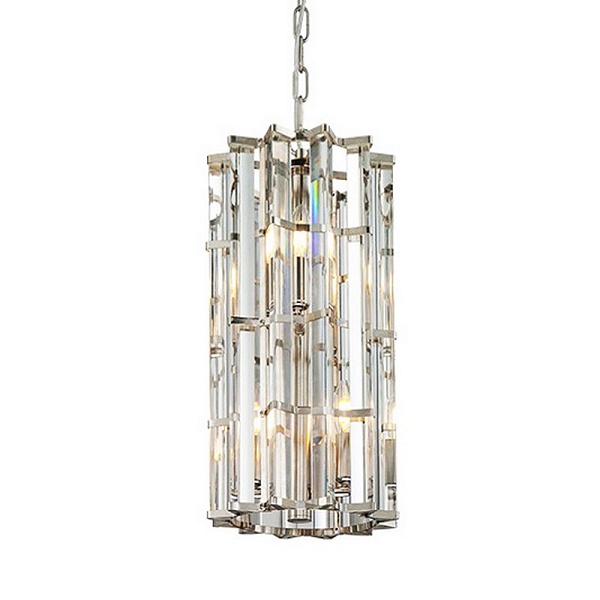 Люстра подвесная DELIGHT COLLECTION ETRO KR0966P-4 chrome