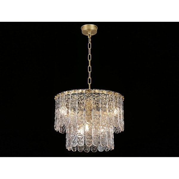 Люстра подвесная NEWPORT DAISY 8370/30 C brass