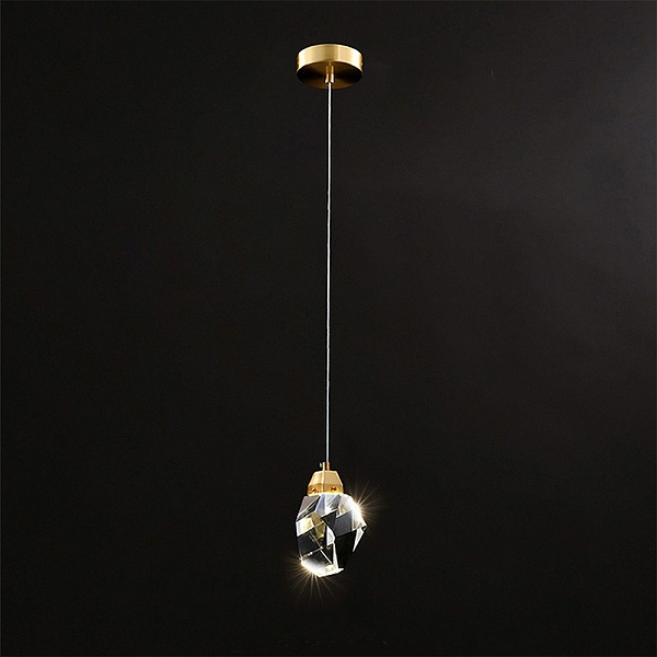 Подвес DELIGHT COLLECTION CRYSTAL ROCK MD-020B-1 gold