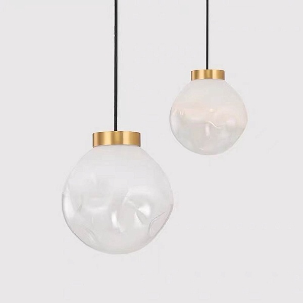 Подвес ILAMP PEAR 8648P/L GL-WH