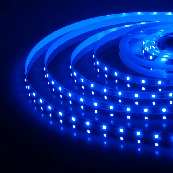 Лента LED 4,8 W/m 12V IP20 2835/60 BLUE 8mm (5м) a040994 ELEKTROSTANDARD