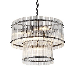 Люстра подвесная DELIGHT COLLECTION RUBY KG1112P-7 black/clear
