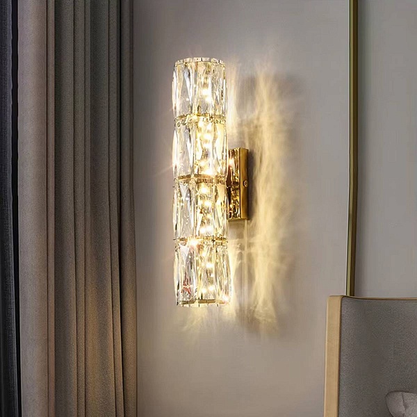 Бра DELIGHT COLLECTION WALL LAMP A06W/4 gold/clear