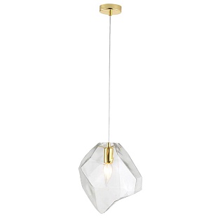Подвес CRYSTAL LUX NUESTRO NUESTRO SP1 GOLD/TRANSPARENT