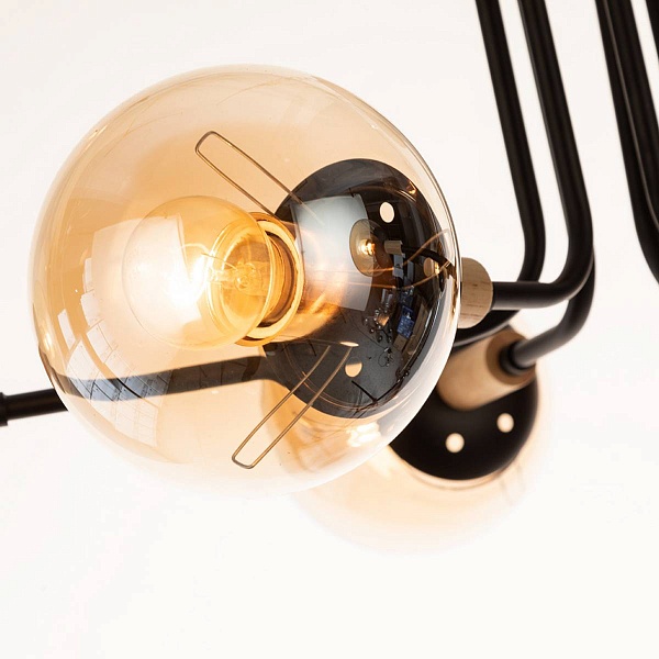 Люстра потолочная ARTE LAMP OXFORD A2716PL-6BK