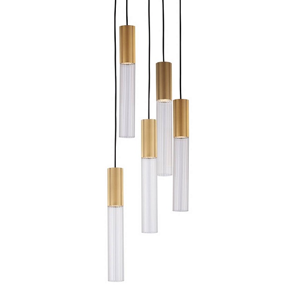 Подвес DELIGHT COLLECTION FLUME MD2045-5A ant.brass