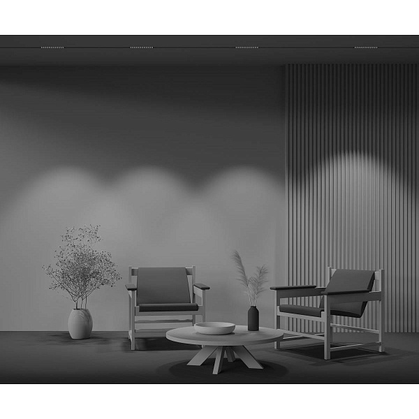Трековый светильник MAYTONI POINTS TR031-4-12WTW-DD2-B