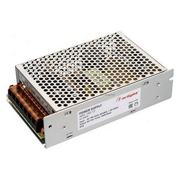 Блок питания ARLIGHT ARS 12V 150W IP20 23609
