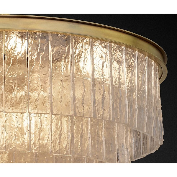 Люстра подвесная DELIGHT COLLECTION GLACE KG0998P-5R brass