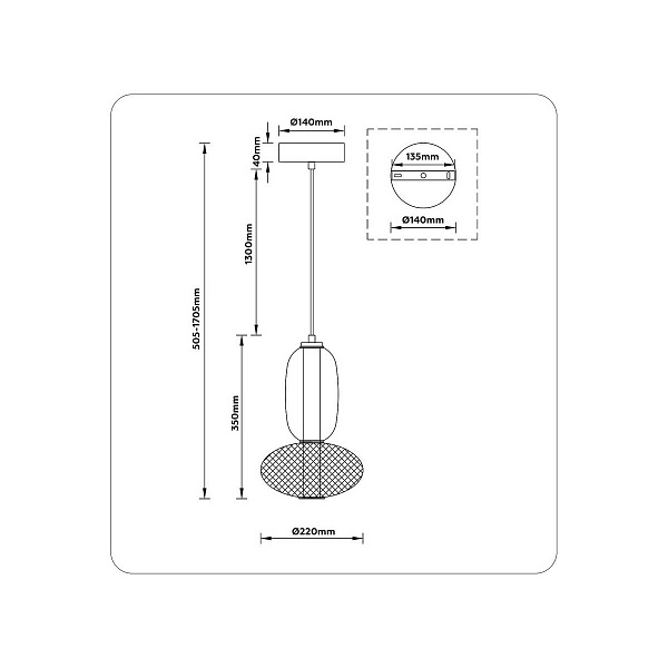 Подвес AMBRELLA LIGHT LH LH11007