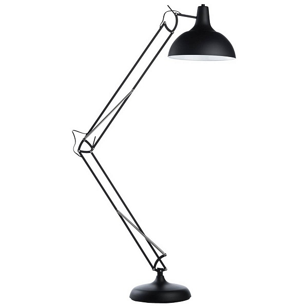 Торшер ARTE LAMP Goliath A2487PN-1BK