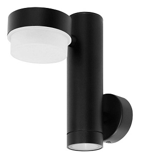 Светильник уличный настенный ARTE LAMP BUDAPEST A2362AL-2BK