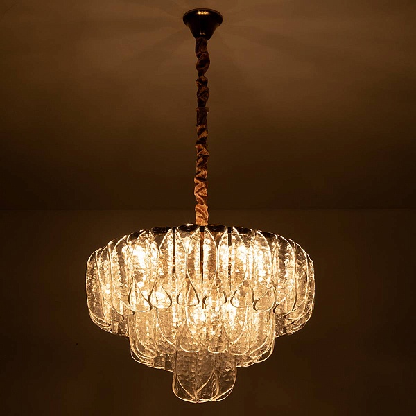 Люстра подвесная ARTE LAMP EVELYN A4073LM-12PB